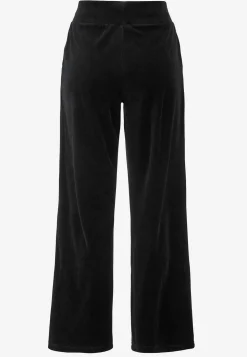 Brede velourbukser Wilma