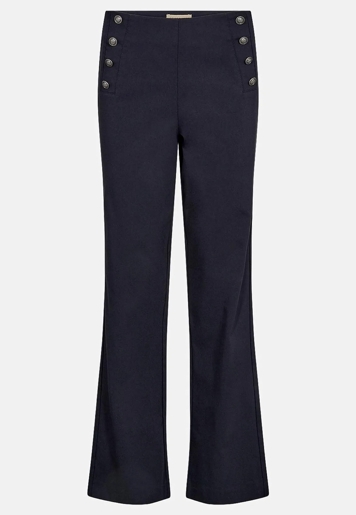 Bukser i bengalin med dekorative knapper | Cellbes