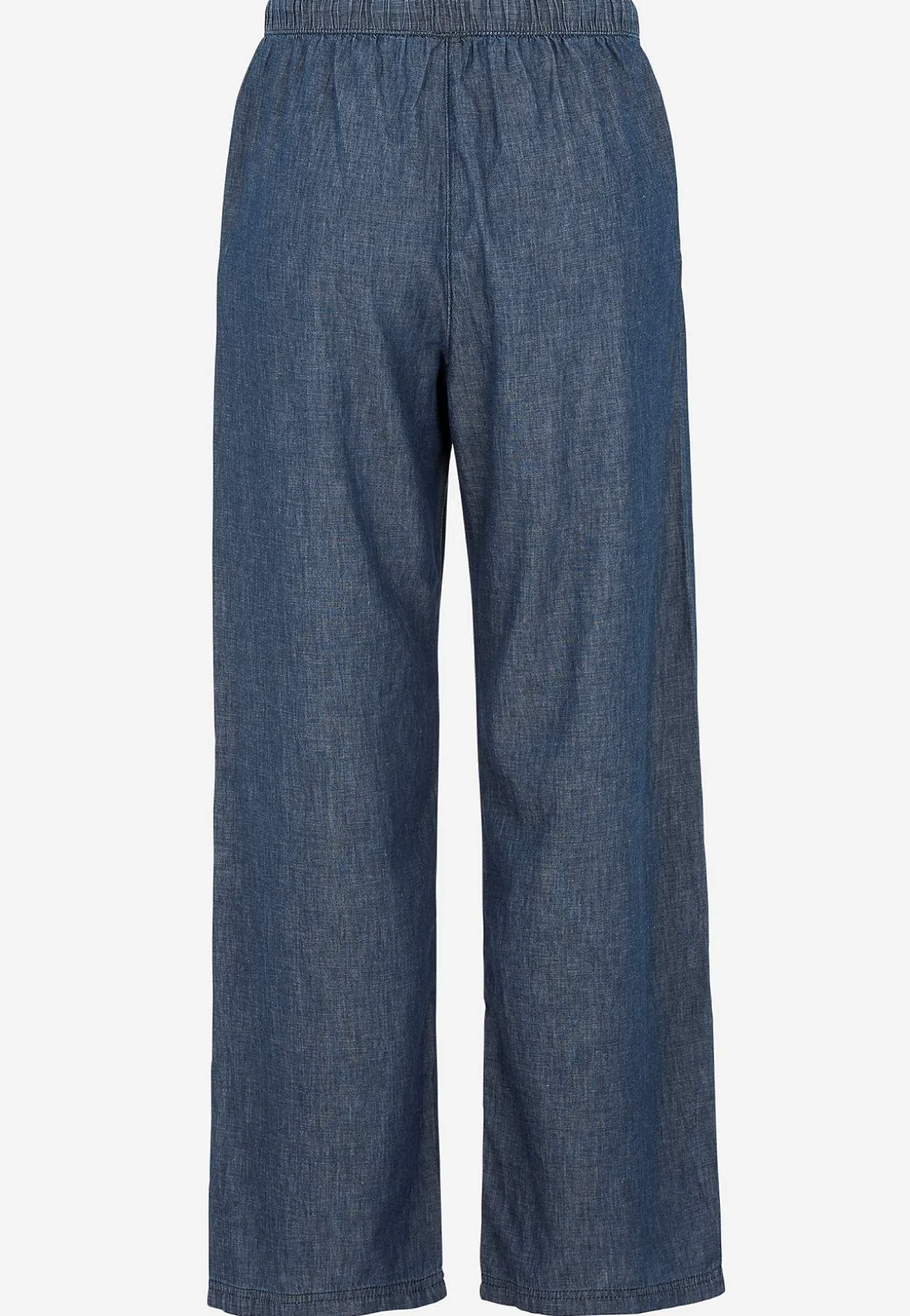 Bukser i denim med brede ben