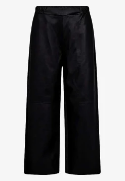 Bukser i PU med lommer