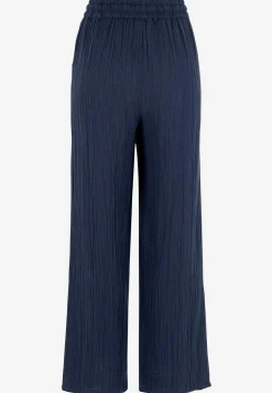 Bukser i rynket bomuld