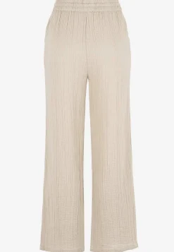 Bukser i rynket bomuld