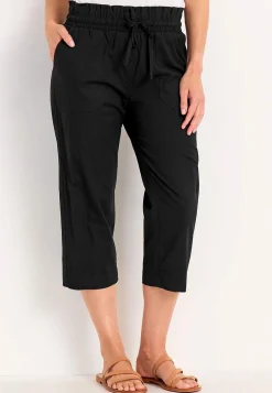 Capribukser i vasket bomuld