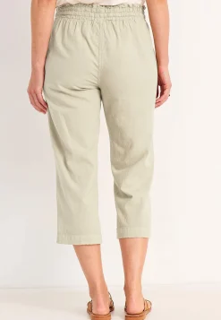 Capribukser i vasket bomuld