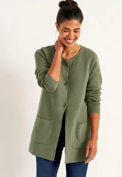 Cardigan i bomuld