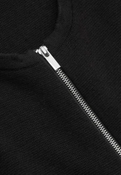 Cardigan med lynlås