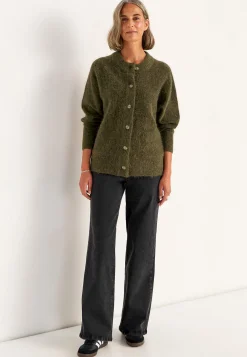 Cardigan Premium i mohair- og uldblanding | Cellbes