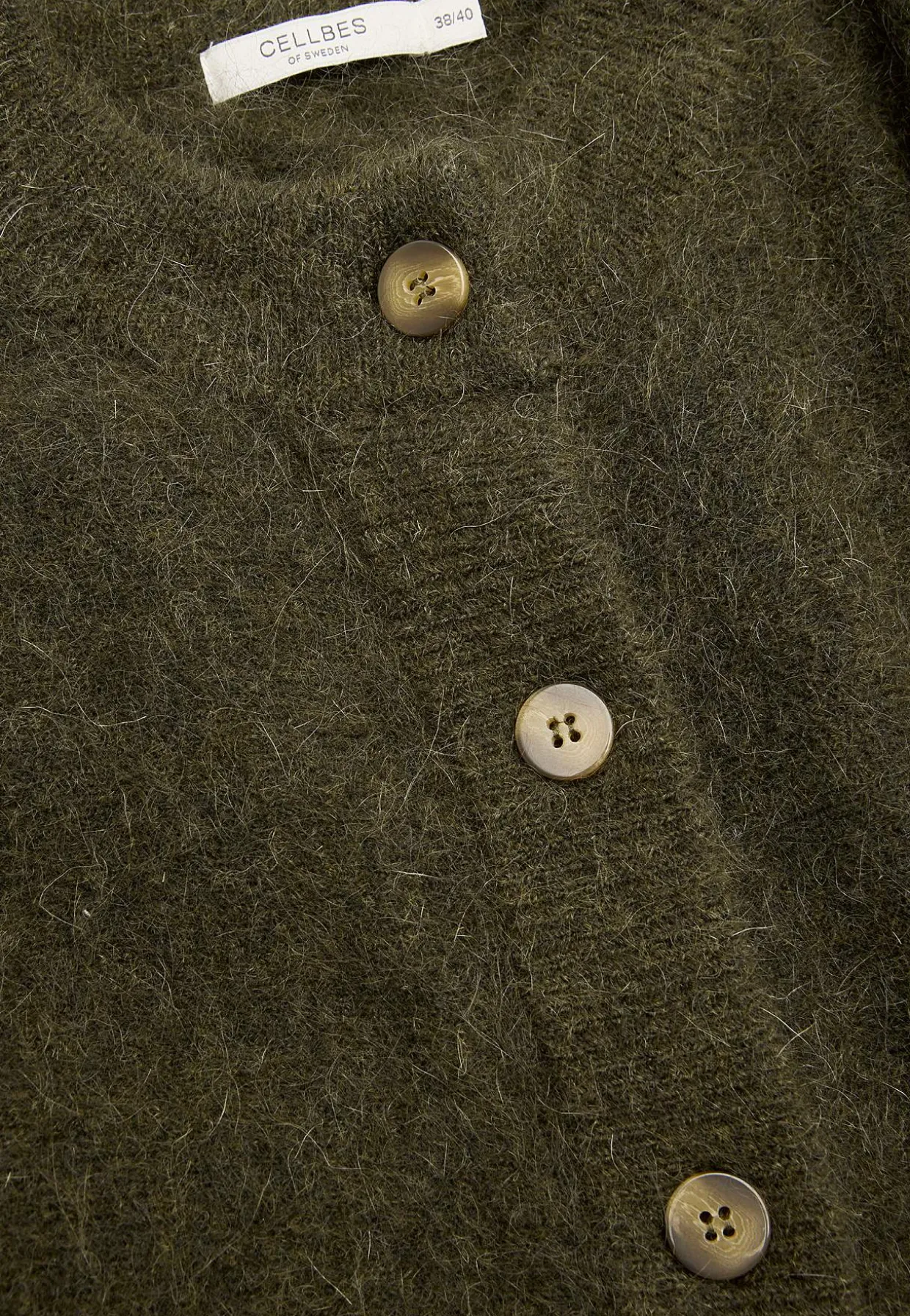 Cardigan Premium i mohair- og uldblanding | Cellbes