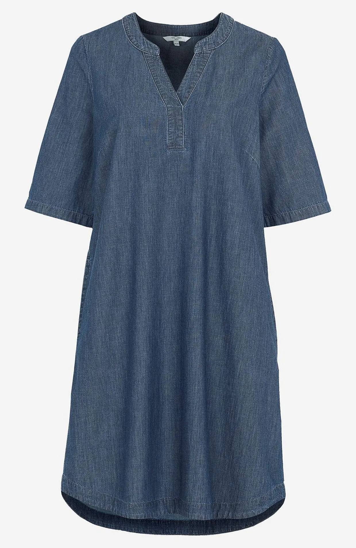 Cowboykjole i blødvasket denim