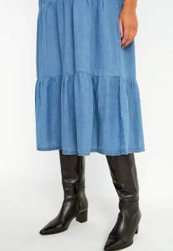 Cowboykjole med volanter