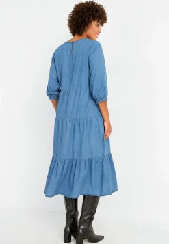 Cowboykjole med volanter