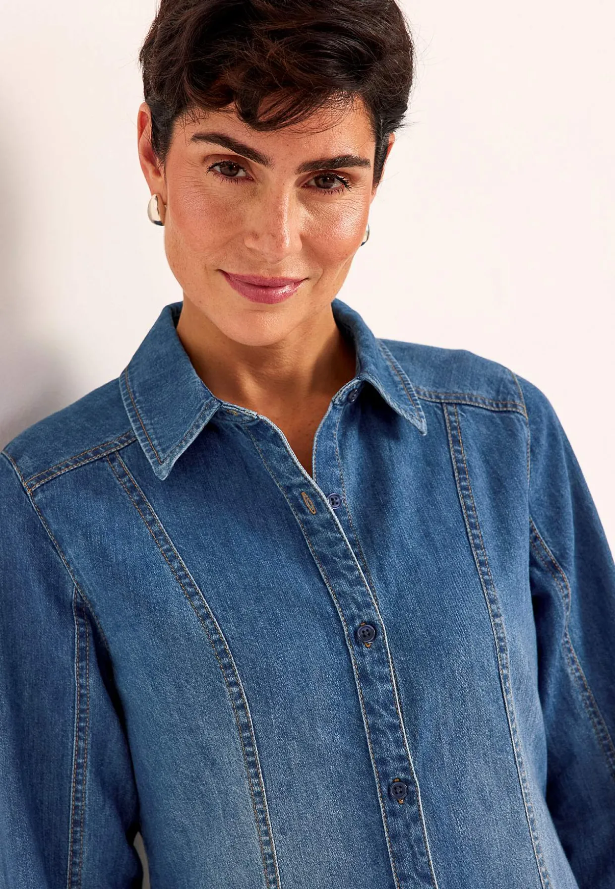 Cowboykjole uden stræk