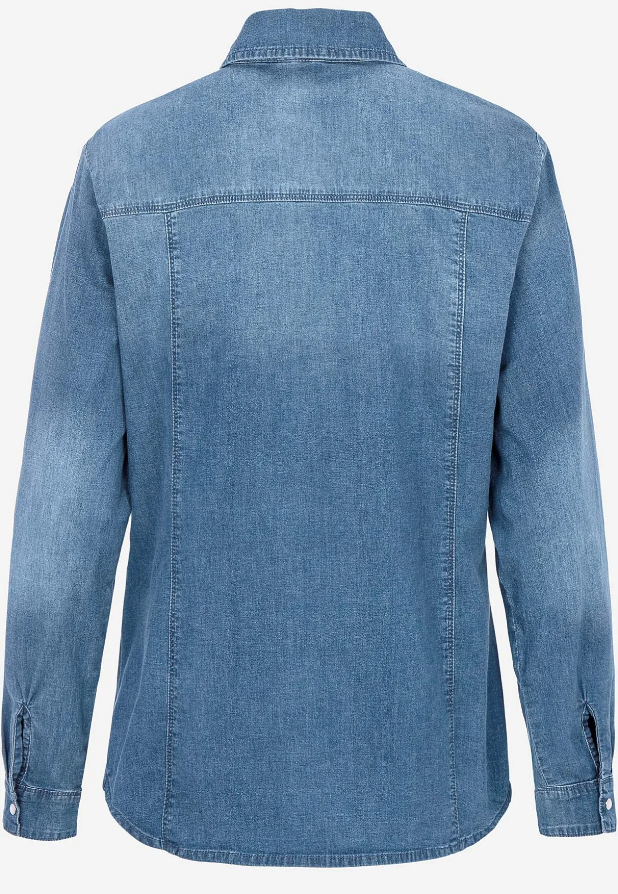 Cowboyskjorte i lidt lettere denim | Cellbes