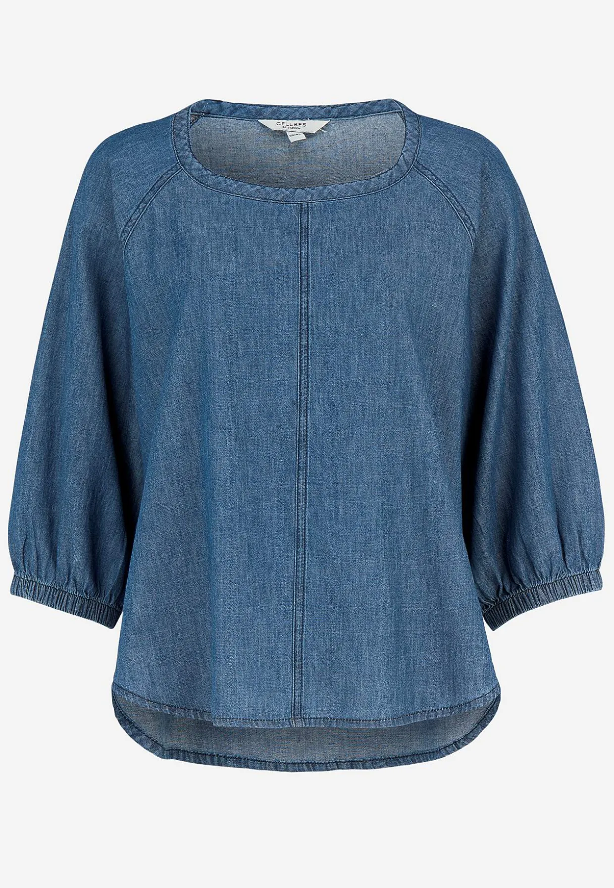 Cowboyskjorte med brede ærmer | Cellbes