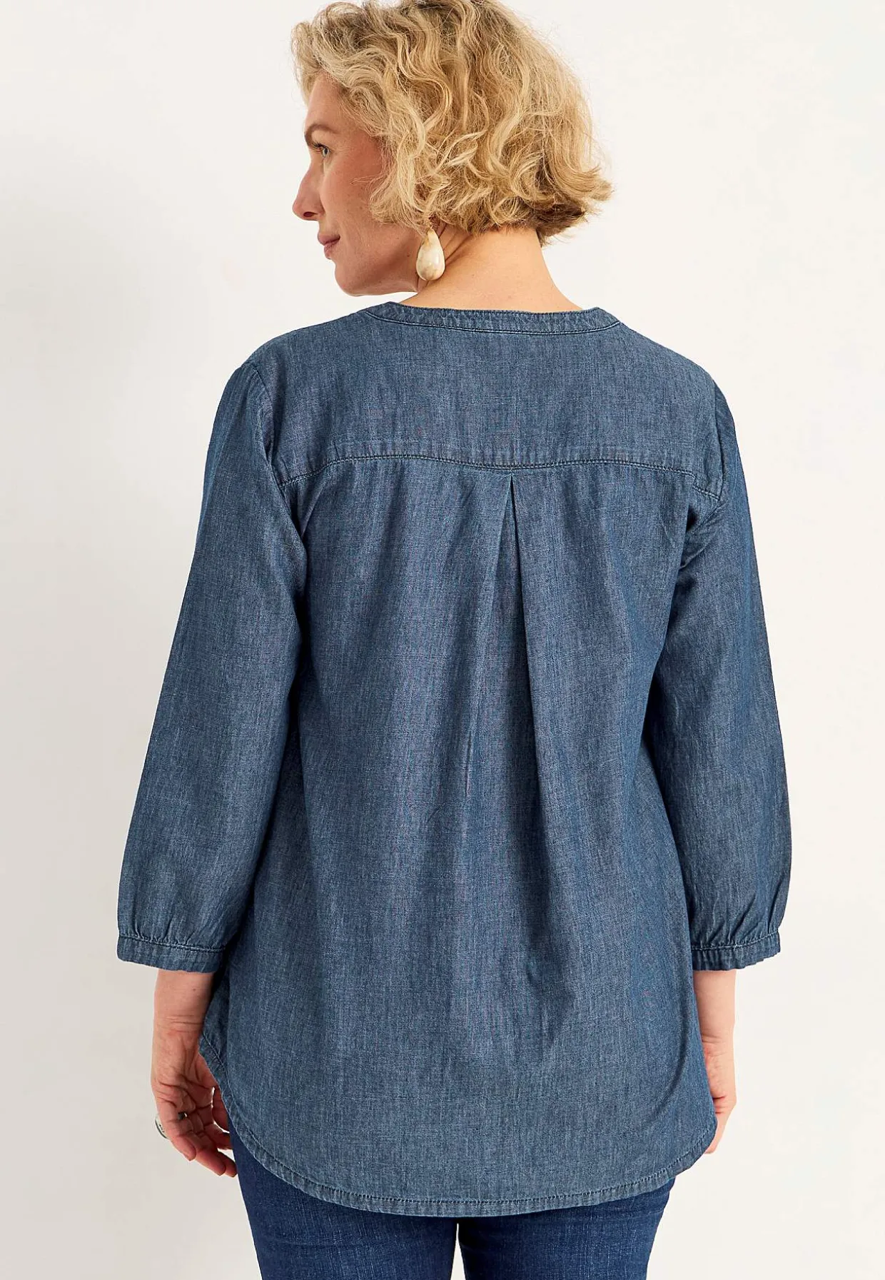 Cowboyskjorte med brystlomme