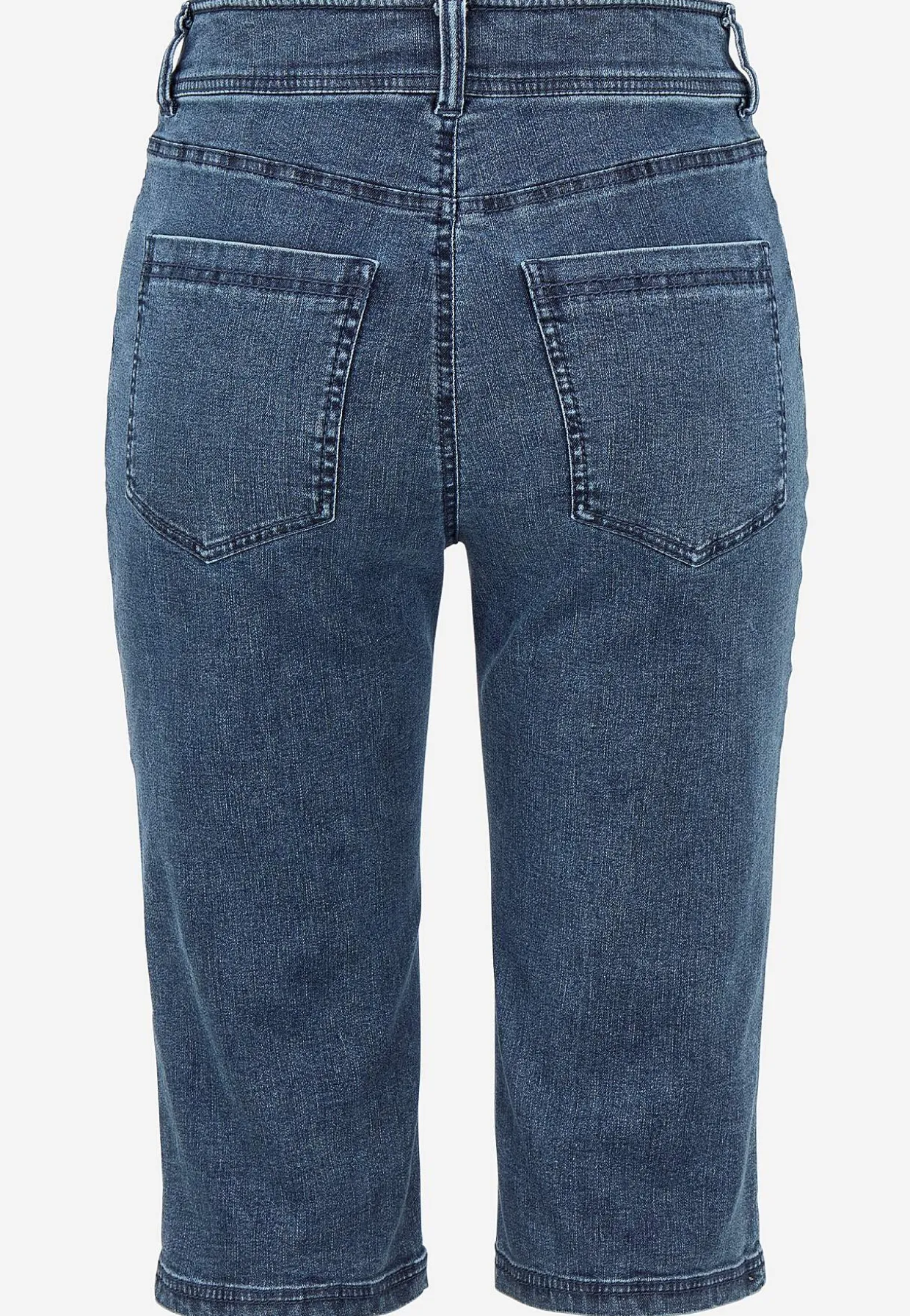 Crop jeans med superstræk Sara