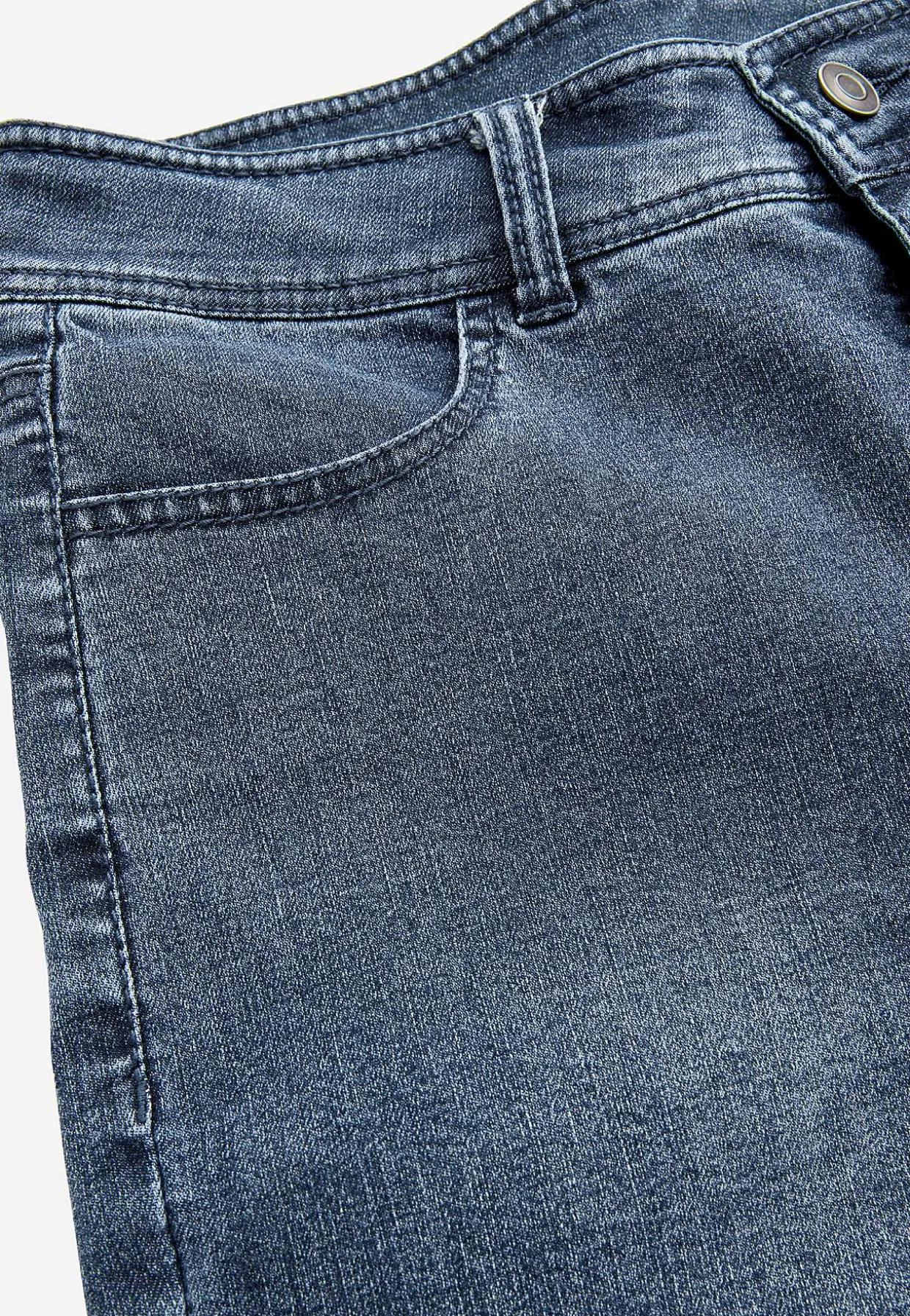 Crop jeans med superstræk Sara