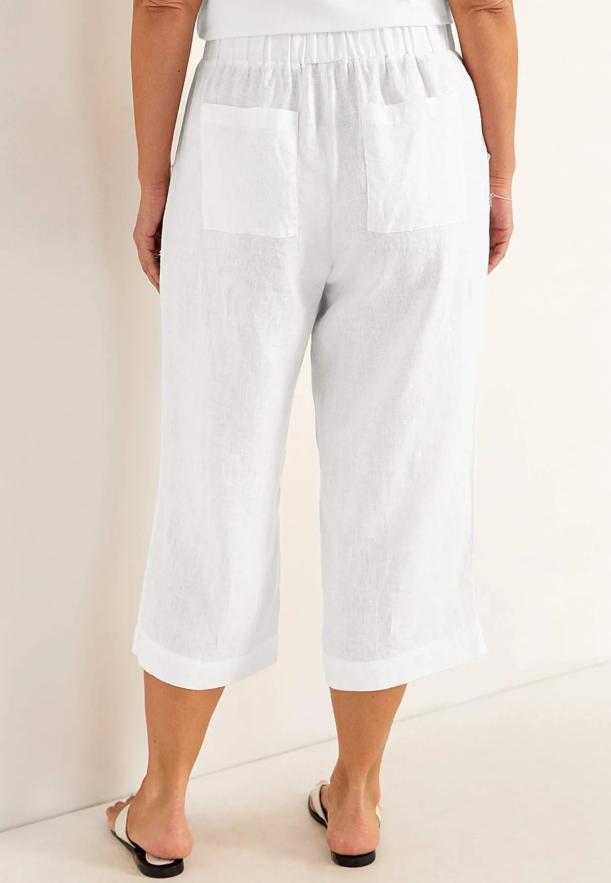 Culottebukser Premium i hør