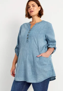 Denimtunika med lommer | Cellbes