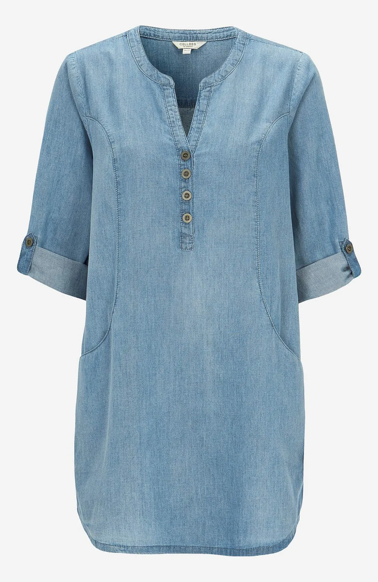Denimtunika med lommer | Cellbes