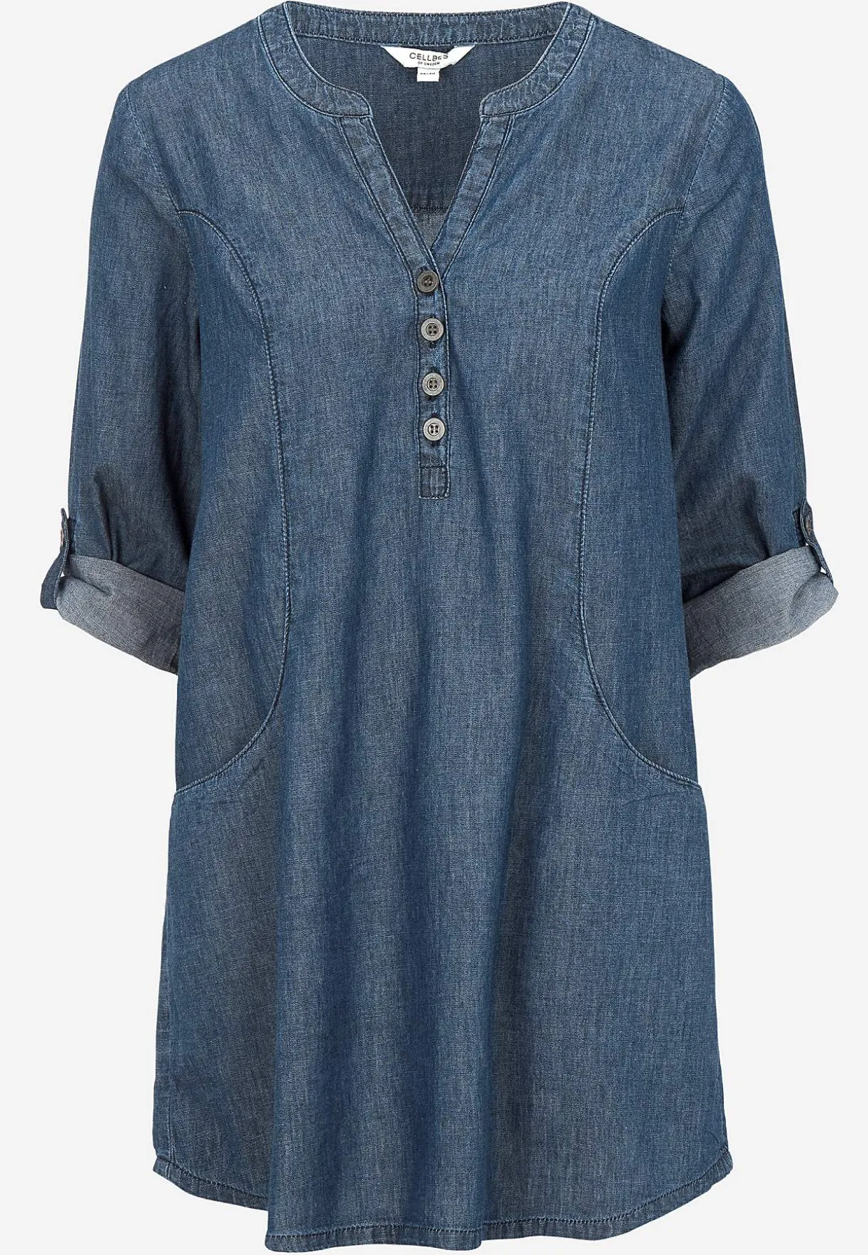 Denimtunika med lommer | Cellbes