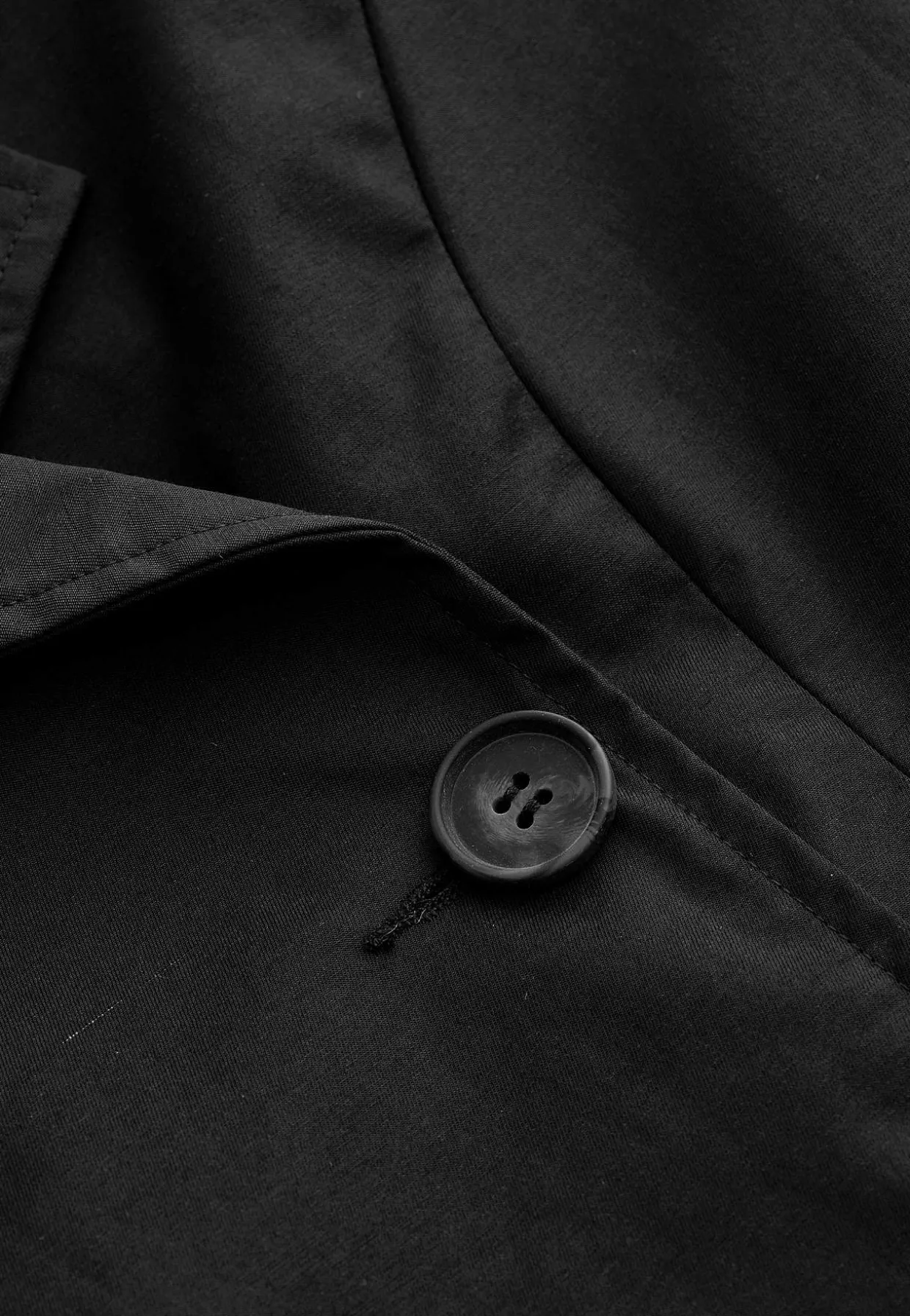 Dobbeltbrystet, kort trenchcoat | Cellbes