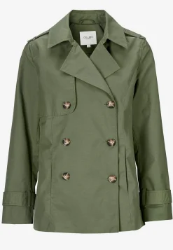 Dobbeltbrystet, kort trenchcoat | Cellbes