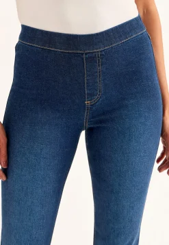 Elastisk jegging med bootcut