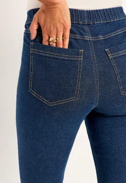 Elastisk jegging med bootcut