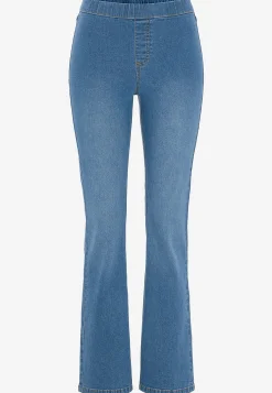 Elastisk jegging med bootcut