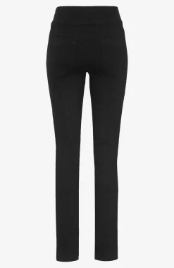 Elastisk jegging med høj elastisk talje Elin
