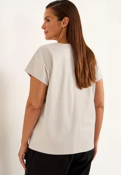 Elastisk Premium jerseytop