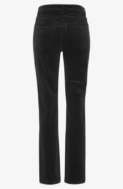 Elastiske fløjlsbukser