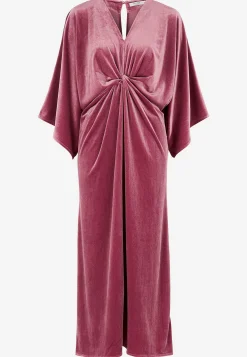 Elegant kaftankjole i velour