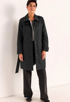 Enkeltradet trenchcoat