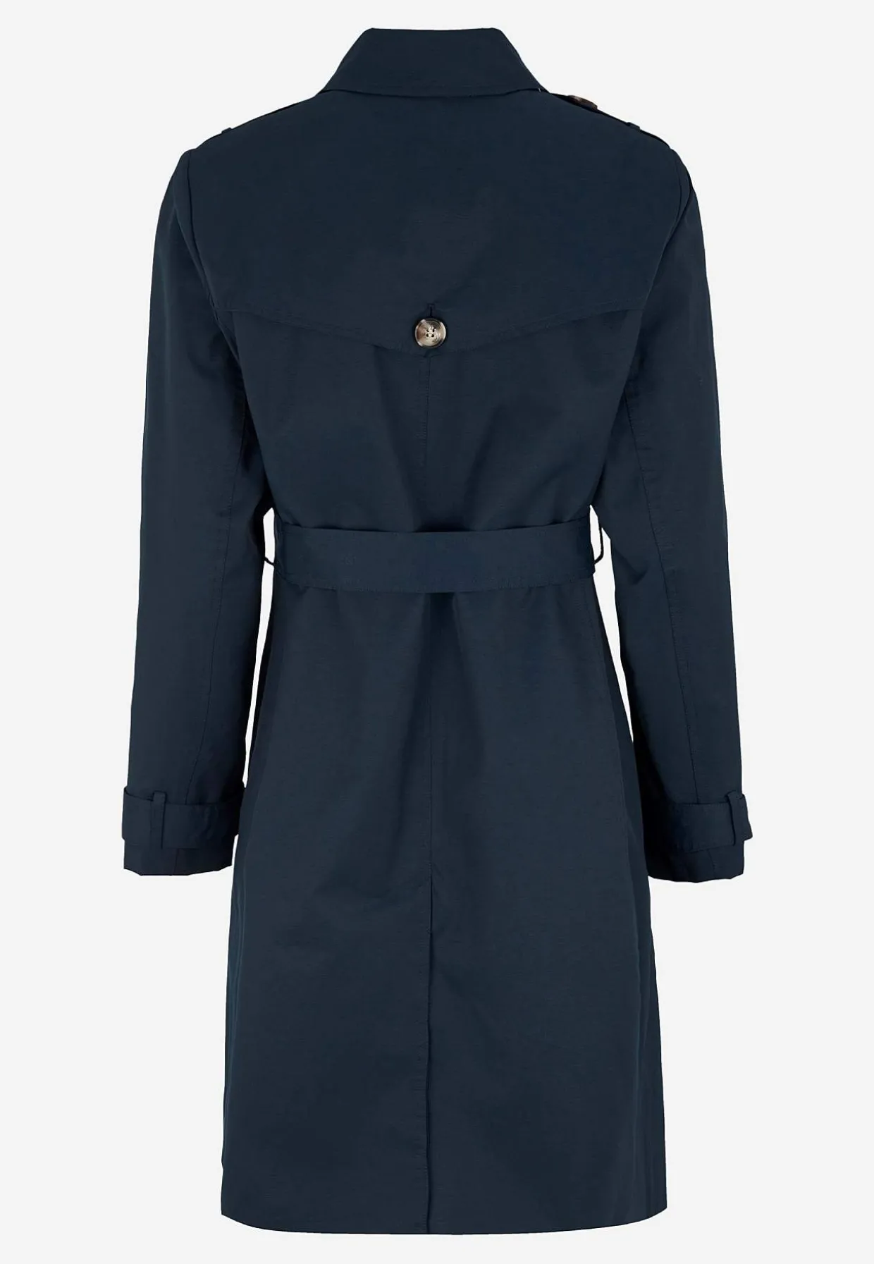 Enkeltradet trenchcoat