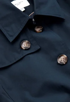 Enkeltradet trenchcoat