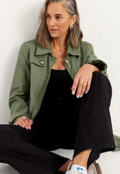 Enkeltradet trenchcoat