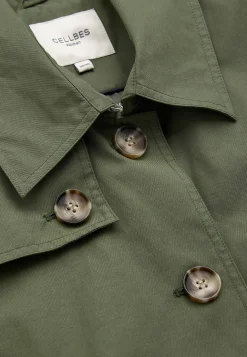 Enkeltradet trenchcoat