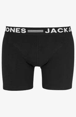 Ensfarvede boksershorts 3-pack