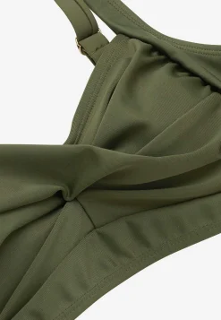 Ensfarvet, bøjleløs bikini-bh Nerja | Cellbes