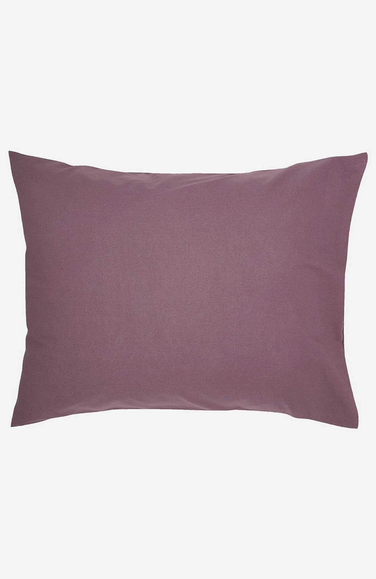 Ensfarvet pudebetræk 50x60 cm 50x60 cm 2-pack