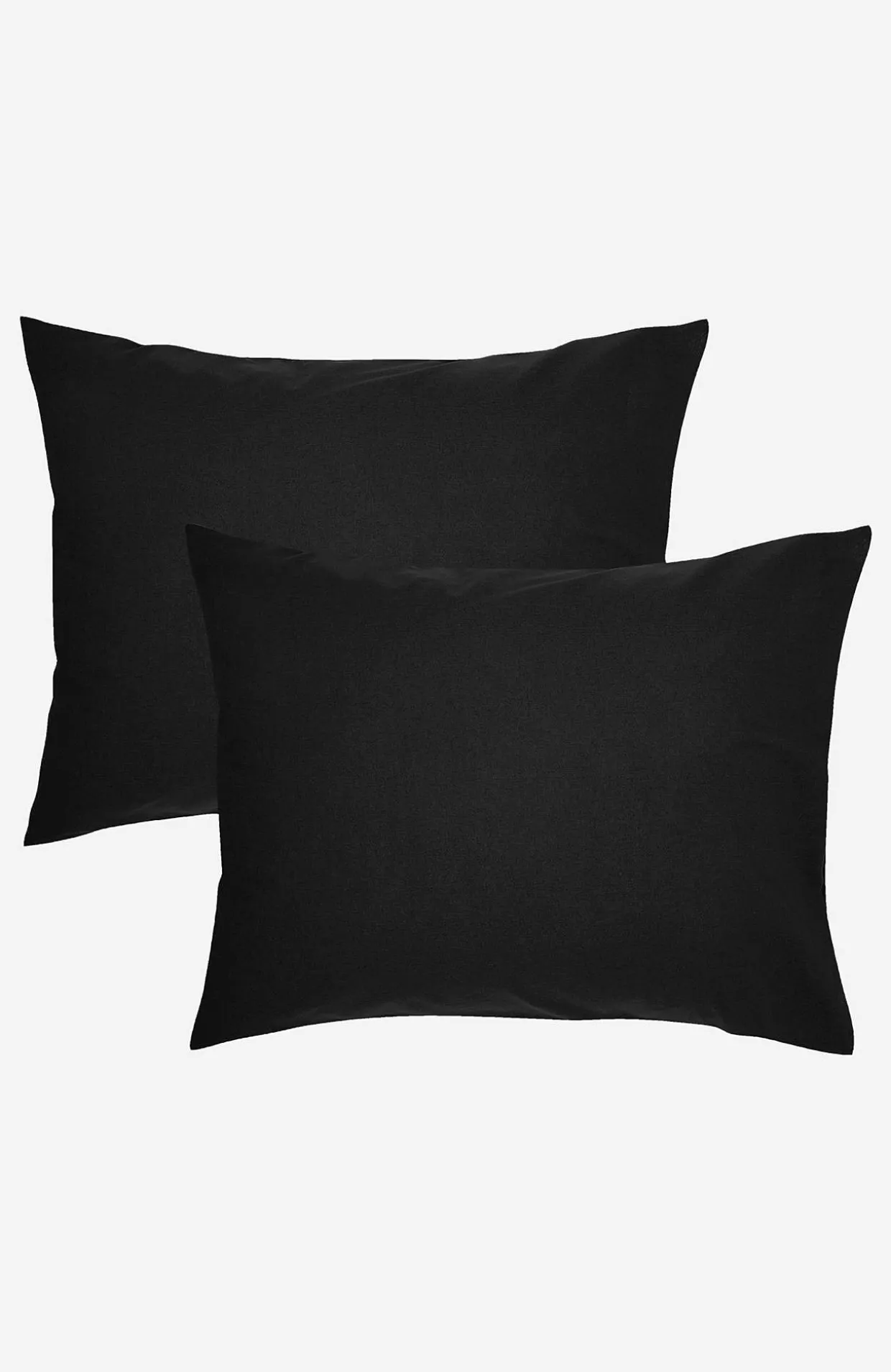 Ensfarvet pudebetræk 50x60 cm 50x60 cm 2-pack | Cellbes