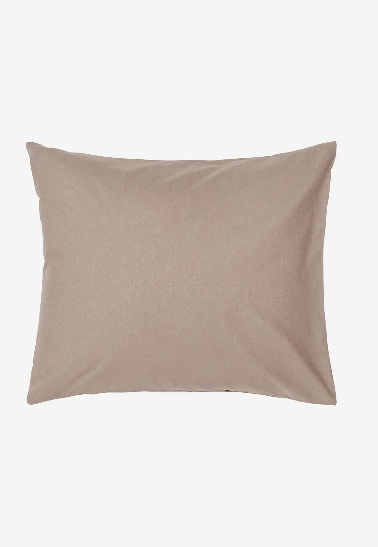 Ensfarvet pudebetræk 50x60 cm 50x60 cm 2-pack