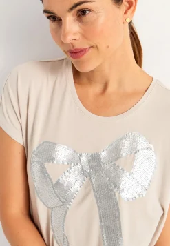 Festtop med pailleter