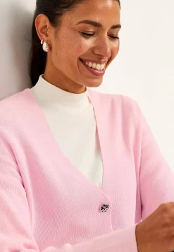 Fintstrikket cardigan