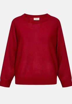 Fintstrikket trøje med glimmertråde | Cellbes