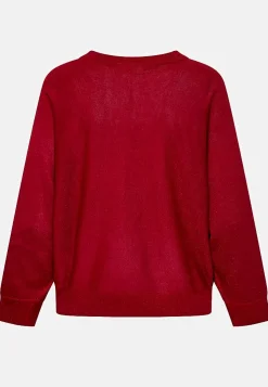 Fintstrikket trøje med glimmertråde | Cellbes