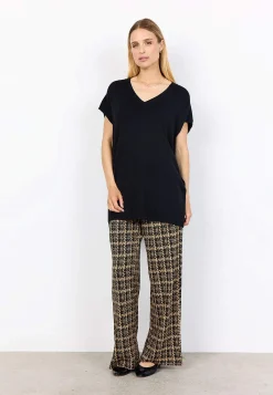 Fintstrikket tunikatop