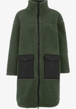 Fleecejakke med høj krave | Cellbes